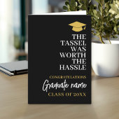 Tassel was het gedoe waard - Modern Afstuderen Kaart