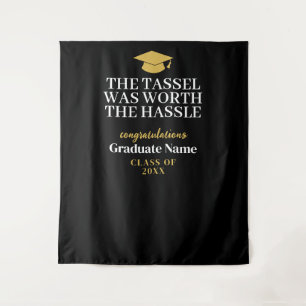 Tassel was het gedoe waard - Modern Afstuderen Wandkleed