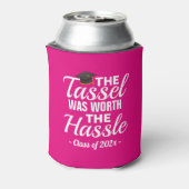 Tassel Worth Hassle Afstudeer Blikje Koeler (Blikje Achterkant)