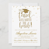 Tassel Worth of the Hassle Afstuderen Kaart (Voorkant)