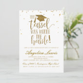 Tassel Worth of the Hassle Afstuderen Kaart (Staand voorkant)