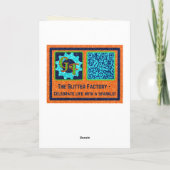 Tassel Worth of the Hassle Glitter Afstuderen Kaart (Achterkant)