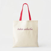 Tassen Adorbs  Canvas tas (Voorkant)