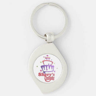 Tassen en winkelzakken sleutelhanger