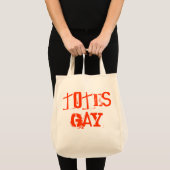 Tassen Gay Canvas tas (Voorkant (product))