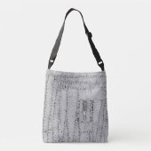 Tassen kruis over tas art design stijl (Achterkant)