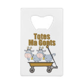 Tassen Ma Goats Creditkaart Flessenopener (Achterkant)