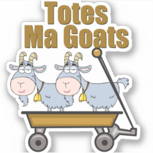 Tassen Ma Goats Funny Boerderij Animal Pun Sticker