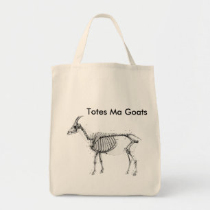 Tassen Ma Goats Grocery Canvas tas
