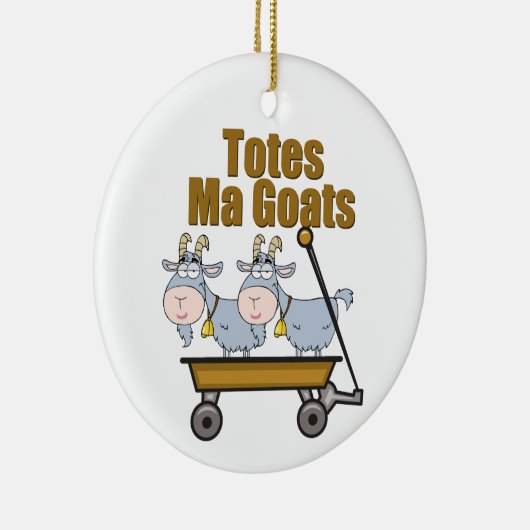 Tassen Ma Goats Keramisch Ornament (Rechts)