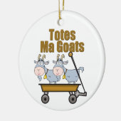Tassen Ma Goats Keramisch Ornament (Links)