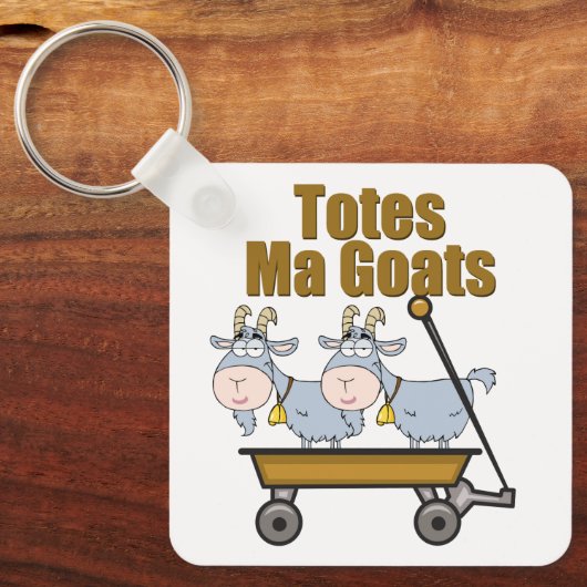 Tassen Ma Goats Sleutelhanger (Voorkant)