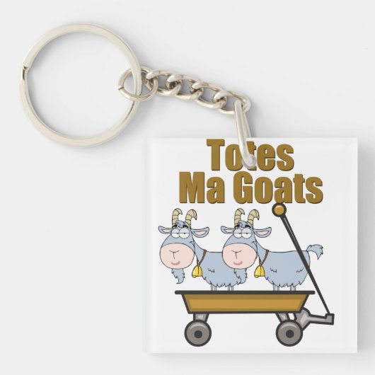 Tassen Ma Goats Sleutelhanger (Voorkant)