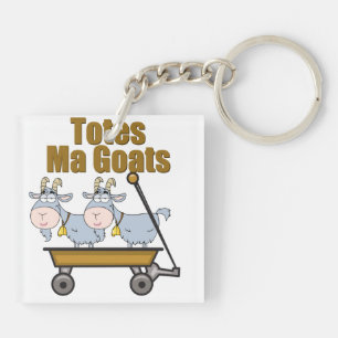 Tassen Ma Goats Sleutelhanger