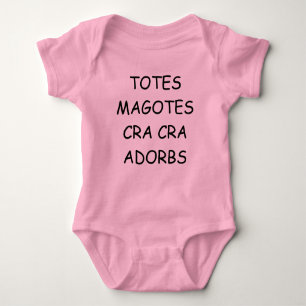 TASSEN MAGOTES CRA CRA ADORBS ROMPER