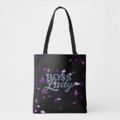 Tassen met all-over-print van Boss Lady (Voorkant)