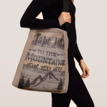 Tassen met bergen personaliseren