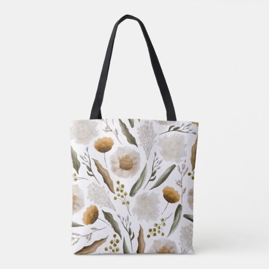 Tassen met gebloemde monogram (Achterkant)