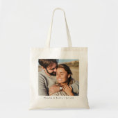Tassen met koppel foto | Aangepaste huwelijksherin (Voorkant)