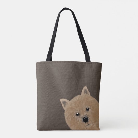 Tassen met Norwich Terrier-afdruk (Achterkant)