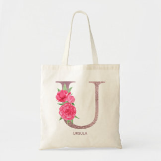 Tassen met op maat gemaakte rozenmonogram en lette