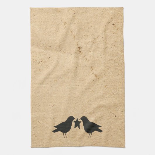 Tassen met Star Kitchen-handdoek Theedoek (Verticaal)