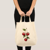 Tassen met vintage-kersillustratie (Voorkant (product))