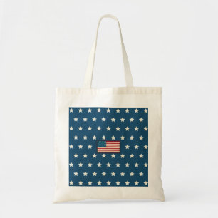 Tassen met vintage patriottische Amerikaanse vlag