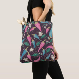 Tassen met vintage peperpatroon
