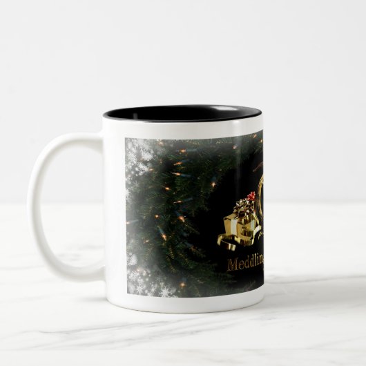 Tassen Mok kerstfeestdag voor geiten (Links)