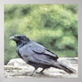 Tassen overal zijn even zwarte Waterverf kunst Poster (Voorkant)