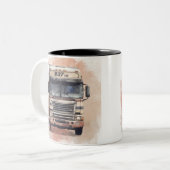 TASSEN TWEEKLEURIGE KOFFIEMOK (Voorkant links)