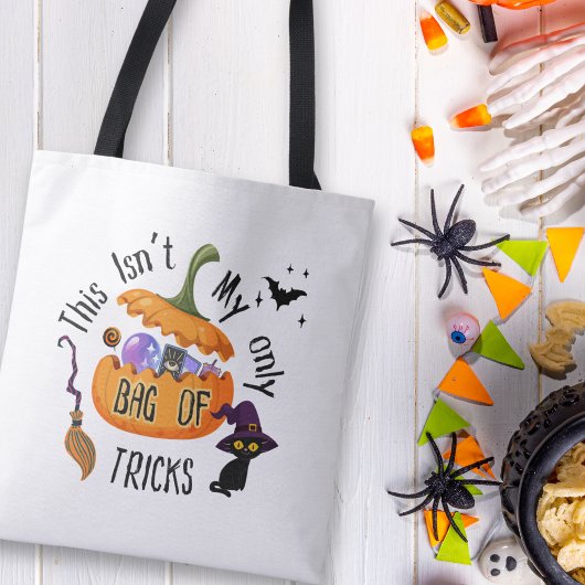 Tassen van trucs Halloween Canvas tas | Funny Witc