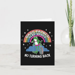 Tassen verpakt flap waxed No Turning Back Summer V Kaart