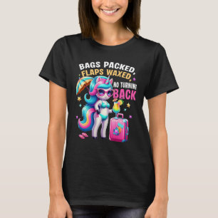 Tassen verpakt kleppen waxen geen bocht terug verl t-shirt