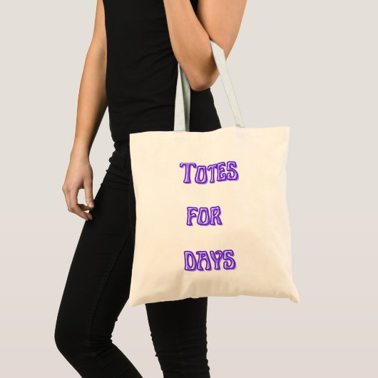 Tassen voor Dagen Canvas tas (Voorkant (product))