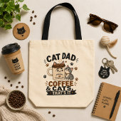 Tassen voor kattenvaders met koffie en katten - gr