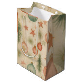 Tassen voor vintage ornament cadeaus medium cadeauzakje (Voorkant Gekanteld)