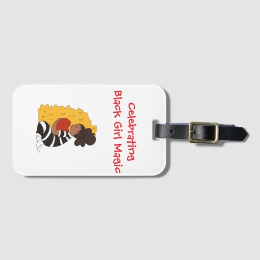 Tassenlabels voor meisjes bagagelabel (Voorkant (horizontaal))
