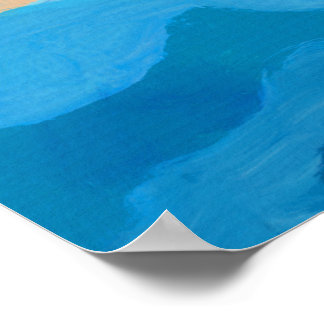 Tassie Bay - Kustlandschap Tasmania Poster