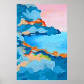 Tassie Bay - Kustlandschap Tasmania Poster (Voorkant)