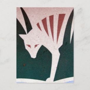 tassie tijger briefkaart