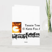 Tassie Tree Kaart (Achterkant)