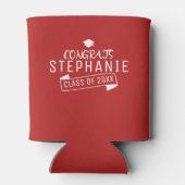 Tassle is de moeite waard het gedoe Rode Graduatio Blikjeskoeler (Achterkant)