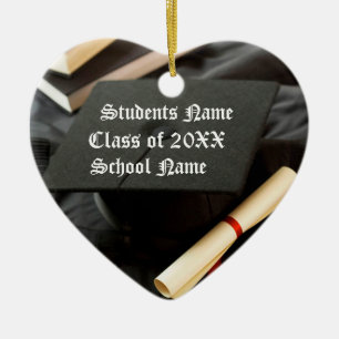 Tassle Pet Diploma Afstuderen Keramisch Ornament
