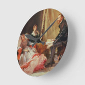 Tasso en Elenora D'Este Ronde Klok (Hoek)