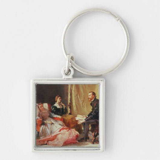 Tasso en Elenora D'Este Sleutelhanger (Voorkant)