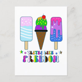 Tasta als vrijheid - LGBTQ+ Gelijkheid Briefkaart