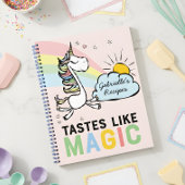 Tasta's zoals een Magic Unicorn Recipe Notitieboek