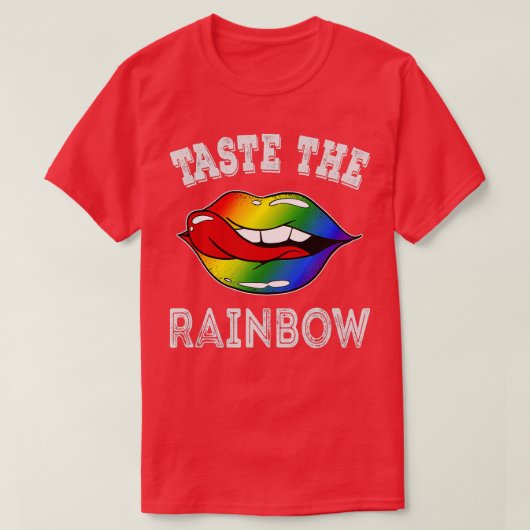 Taste de Regenboog 1 T-shirt (Design voorkant)